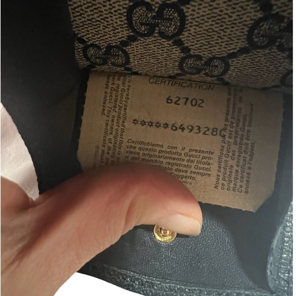 Gucci Vintage GG Pattern Bifold Wallet - Picture 11 of 11